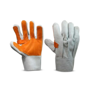 GUANTE DE CUERO CROMO PALMA REFORZADA