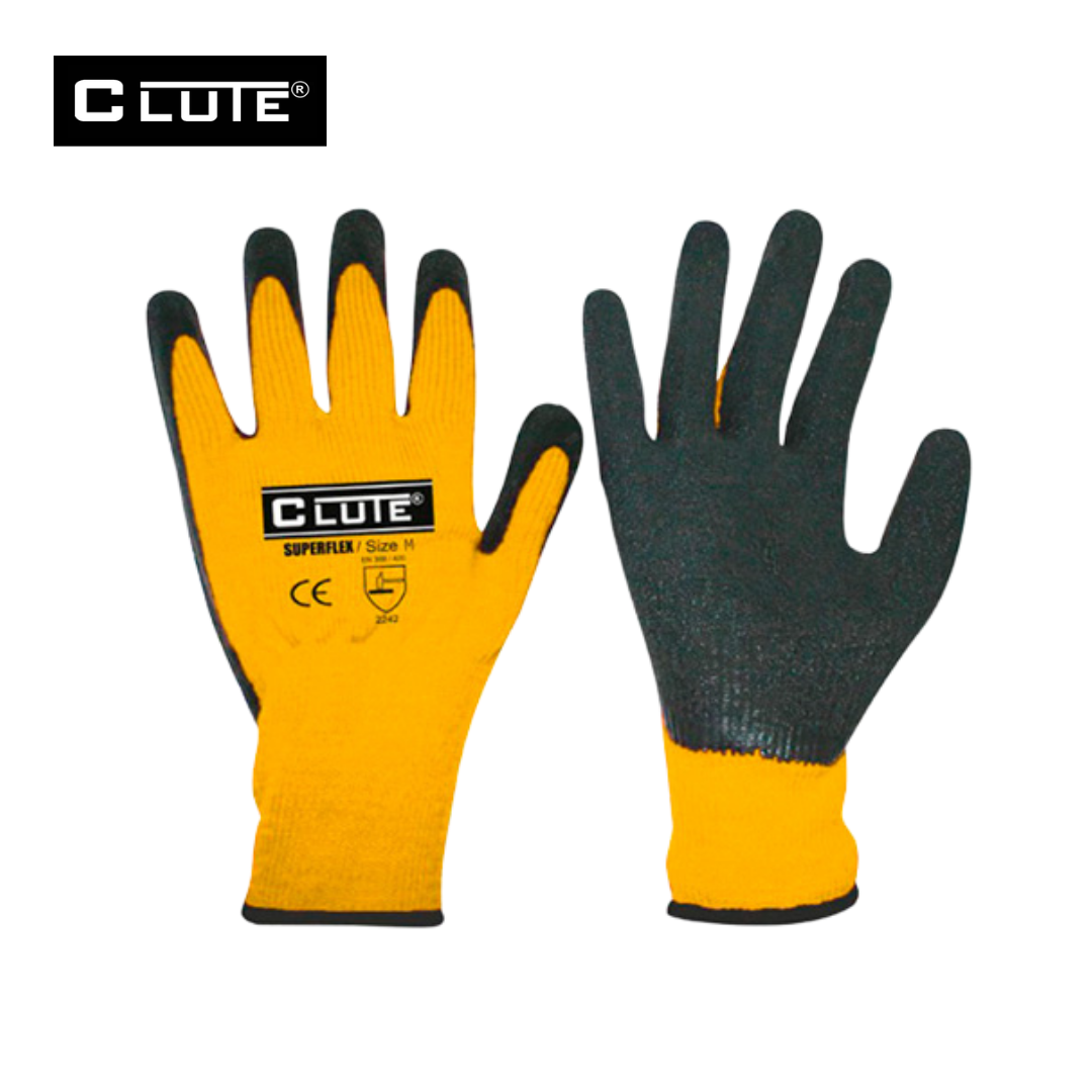 GUANTE SÚPER FLEX AMARILLO CLUTE - Imagen 2