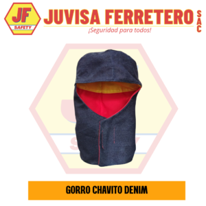 GORRO CHAVITO DENIM