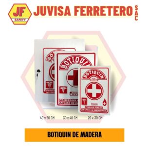 BOTIQUINES DE MADERA