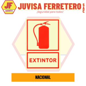 SEÑAL VINIL FOTOLUMINISCENTE EXTINTOR 20x30