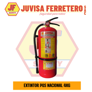 EXTINTOR PQS IMPORTADO - 4KG
