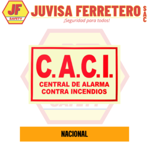 SEÑAL VINIL FOTOLUMINISCENTE CENTRAL DE ALARMA CONTRA INCENDIOS 20x30