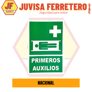 SEÑAL VINIL CELTEX PRIMEROS AUXILIOS 40x60