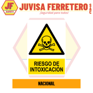 SEÑAL VINIL CELTEX RIESGO DE INTOXICACIÓN 40x60