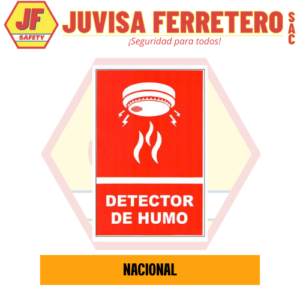 SEÑAL VINIL DETECTOR DE HUMO 20x30