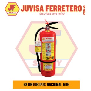 EXTINTOR PQS IMPORTADO - 6KG
