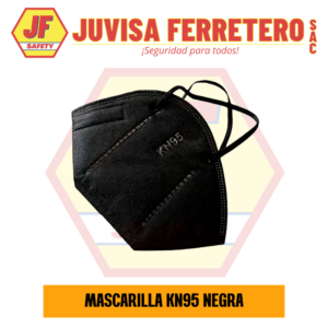 MASCARILLA KN95 NEGRA (CAJA X15)