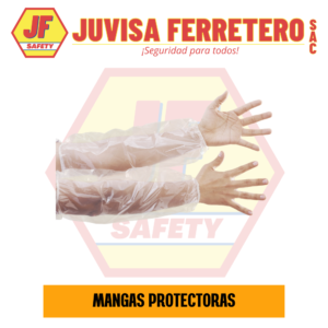 MANGAS PROTECTORAS DESCARTABLES TRANSPARENTES (BOLSA X50)
