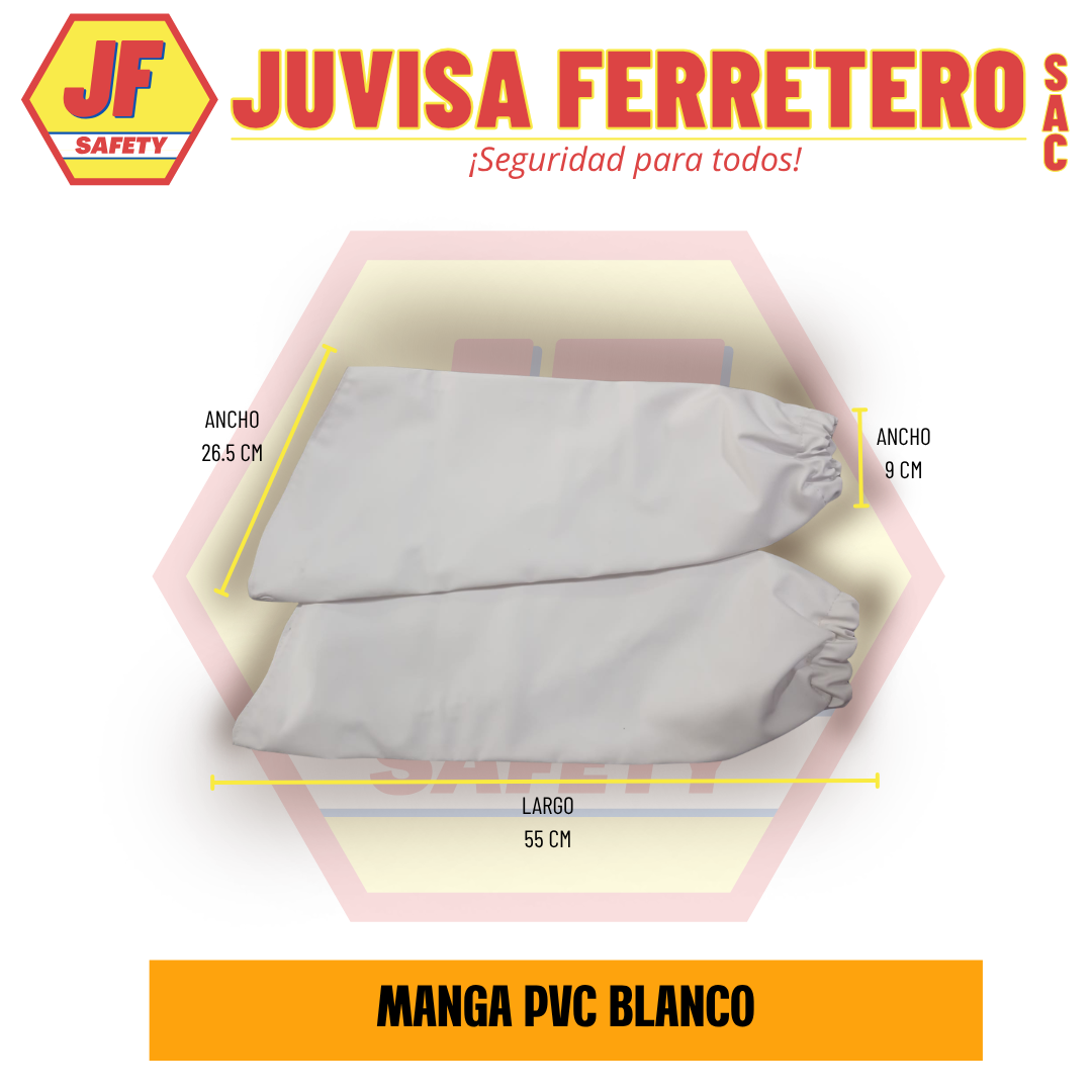 MANGA PVC BLANCO - Imagen 2