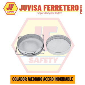 COLADOR MEDIANO ACERO INOXIDABLE