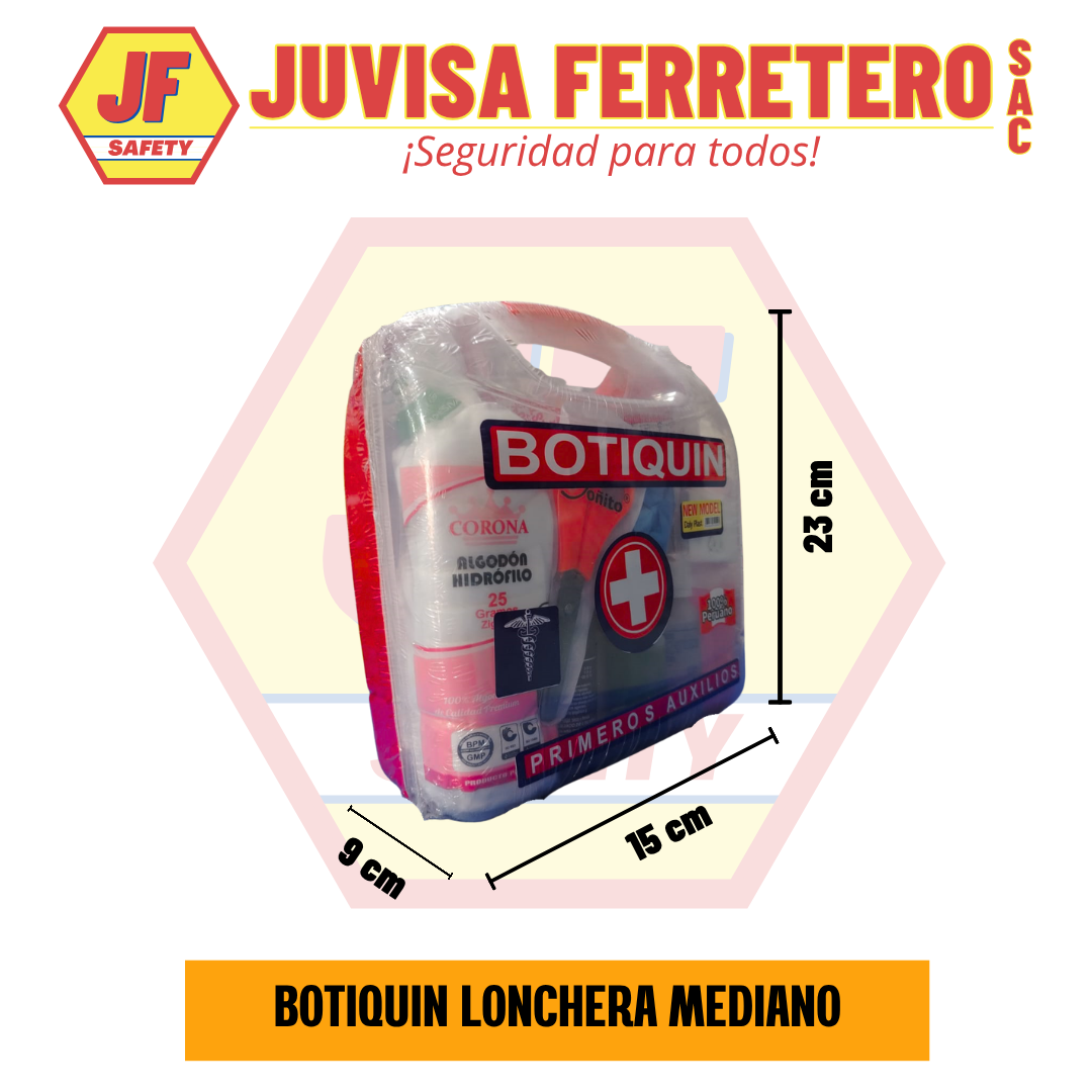 BOTIQUINES TIPO LONCHERA - IMPLEMENTADOS - Imagen 2