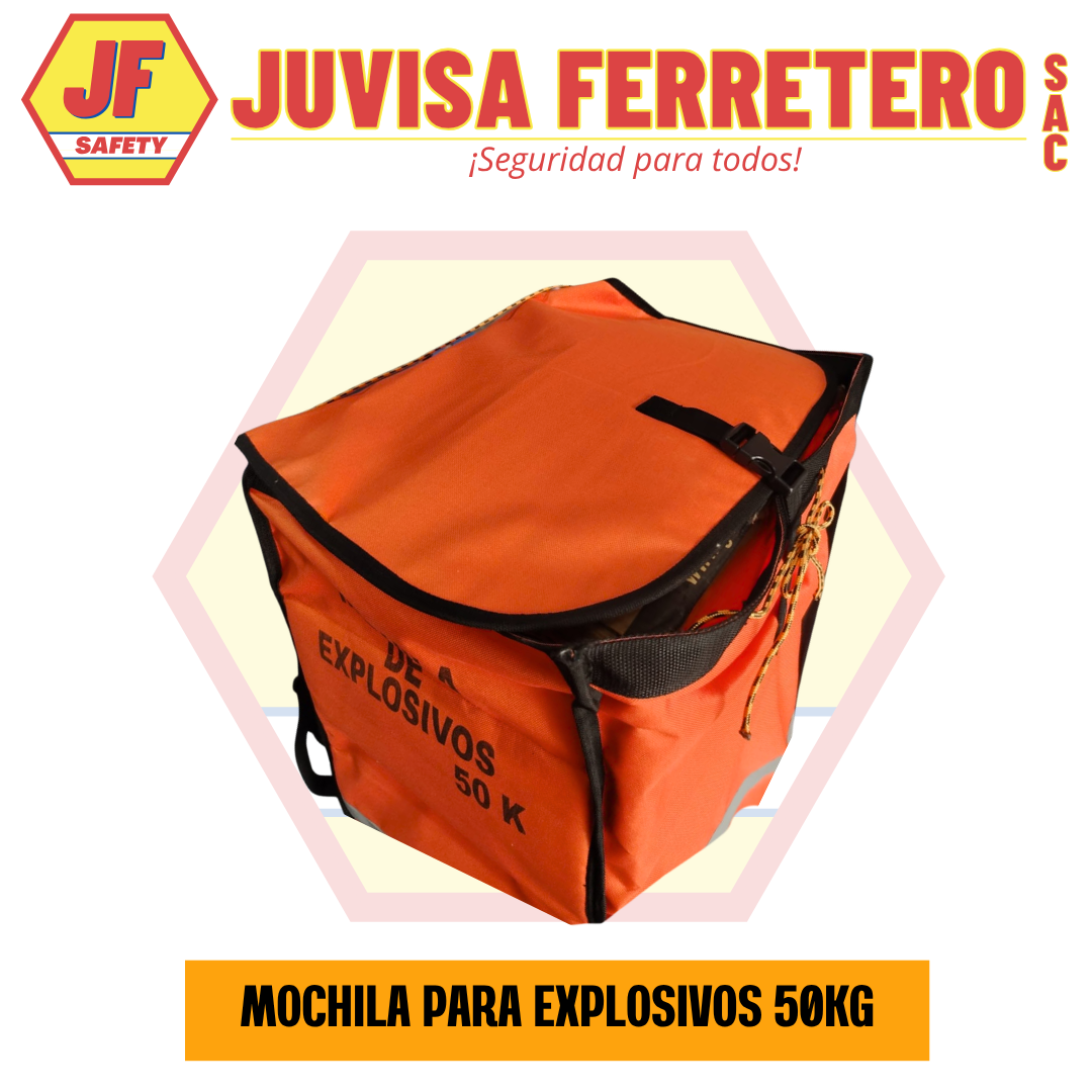 MOCHILA PARA EXPLOSIVOS 50KG - Imagen 3