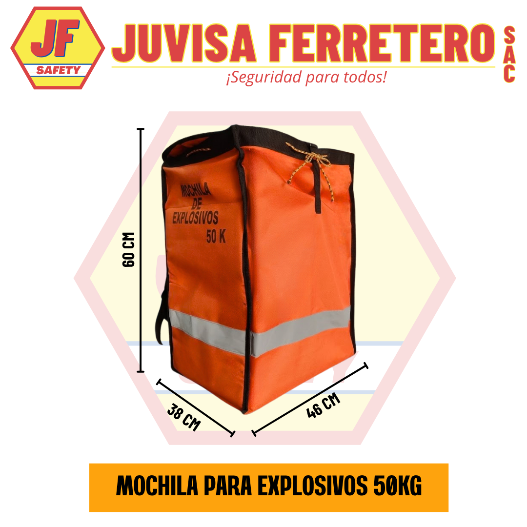MOCHILA PARA EXPLOSIVOS 50KG - Imagen 5
